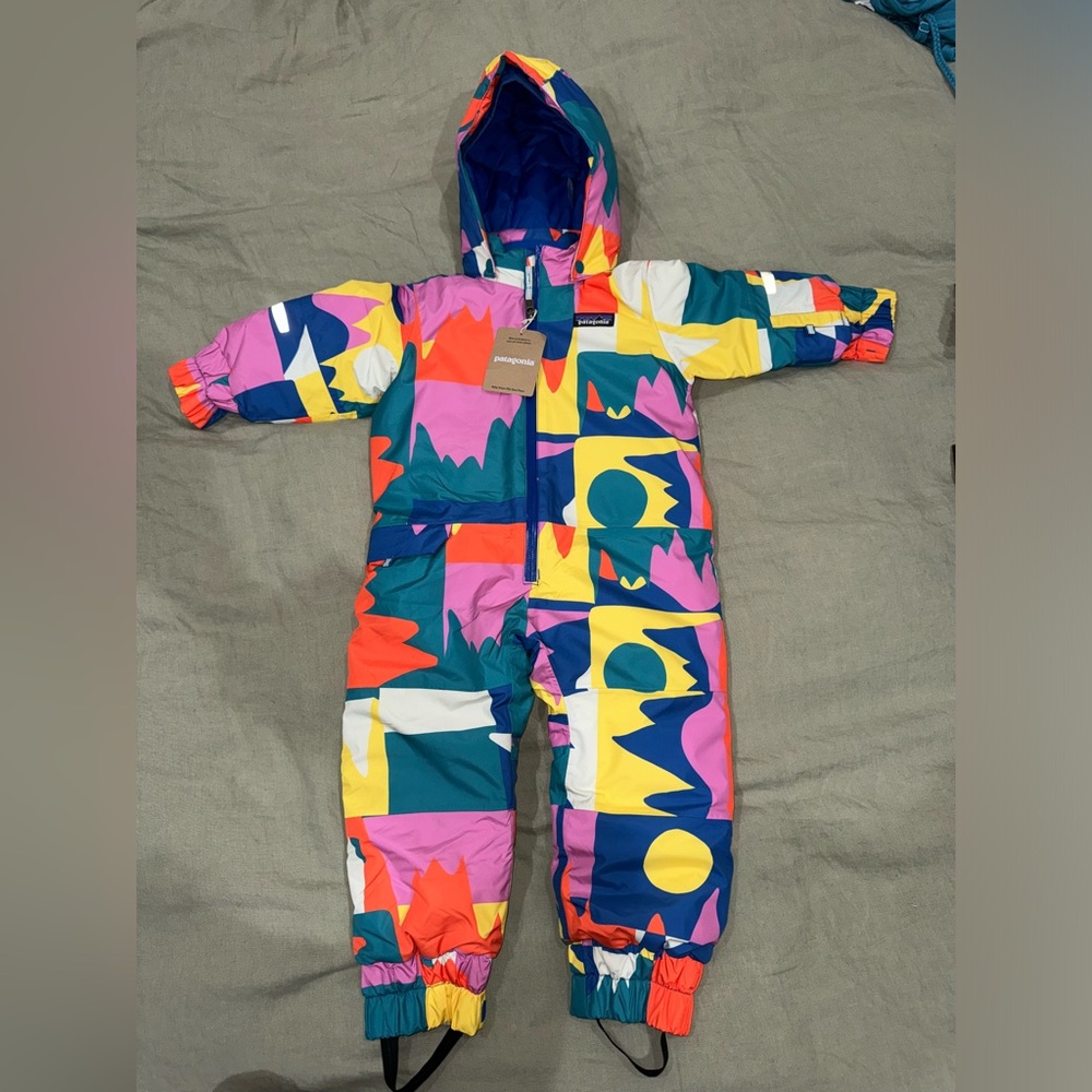 Patagonia Baby Snow Pile One-Piece NWT